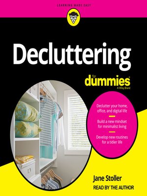 cover image of Decluttering For Dummies